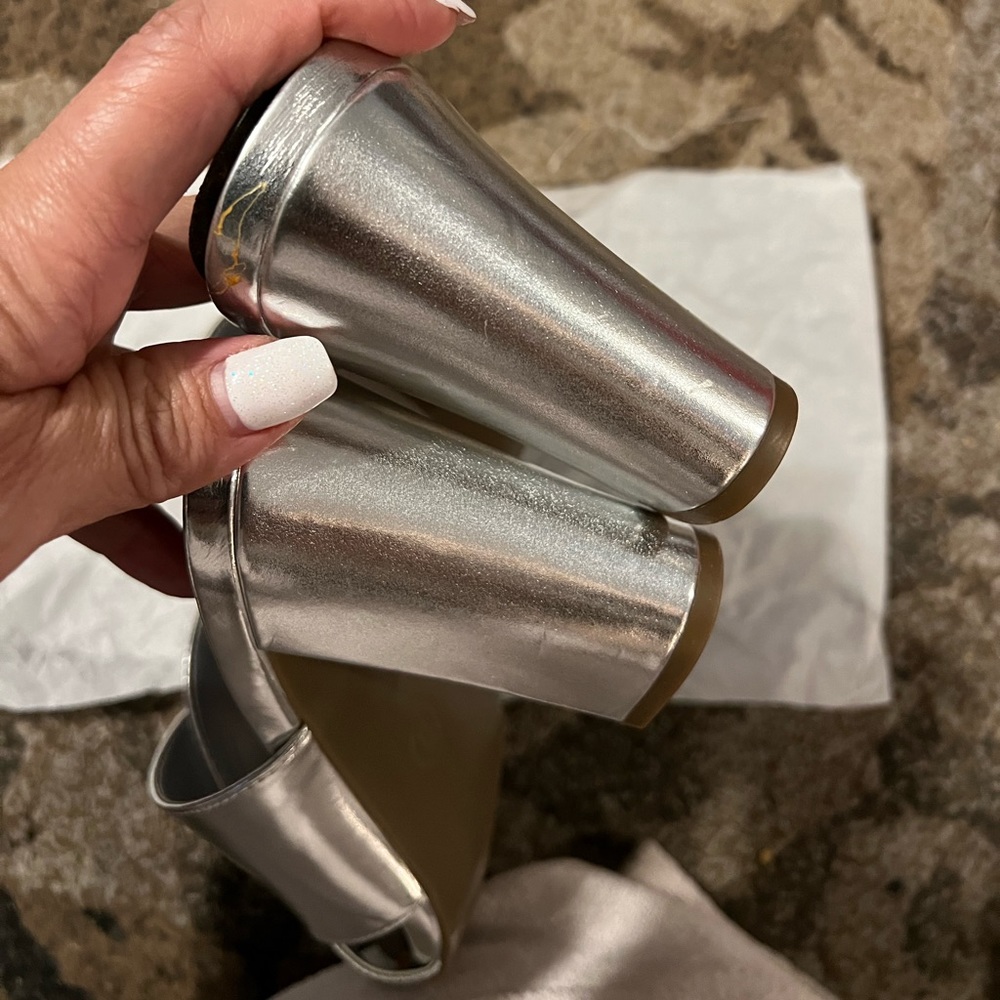 Silver Sandals - Picture 2 of 4